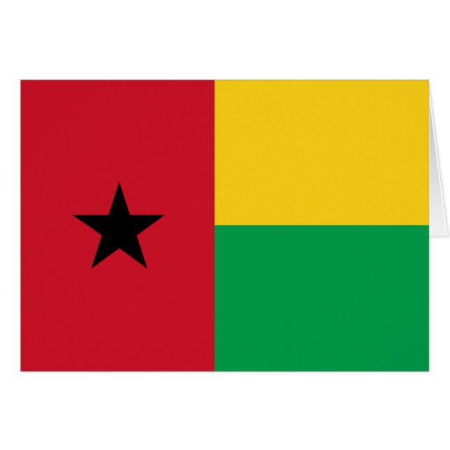 Guinea Bissau Flag (Front Horizontal)