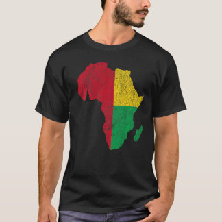 Guinea-Bissau Flag Africa Continent Gift fpr Guine T-Shirt