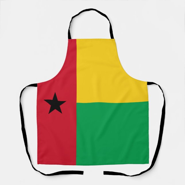 Guinea-Bissau flag Apron (Front)