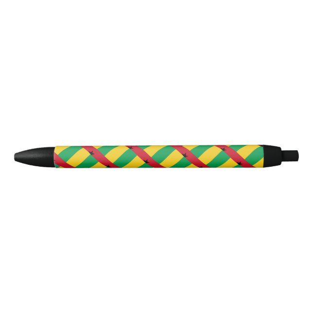 Guinea-Bissau Flag Ballpoint Pen (Front)