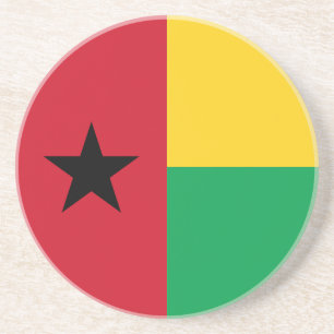 Guinea Bissau Flag Coaster
