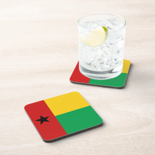 Guinea-Bissau Flag Coaster