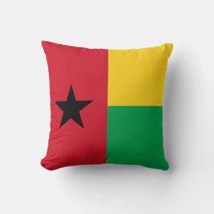 Guinea Bissau Flag Cushion