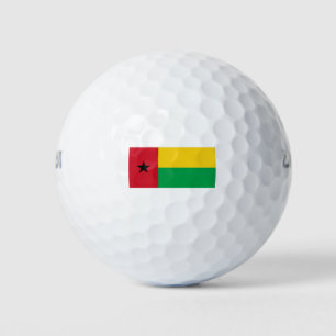 Guinea Bissau Flag Golf Balls