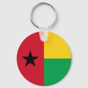 Guinea Bissau Flag Key Ring