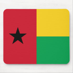 Guinea-Bissau Flag Mouse Mat