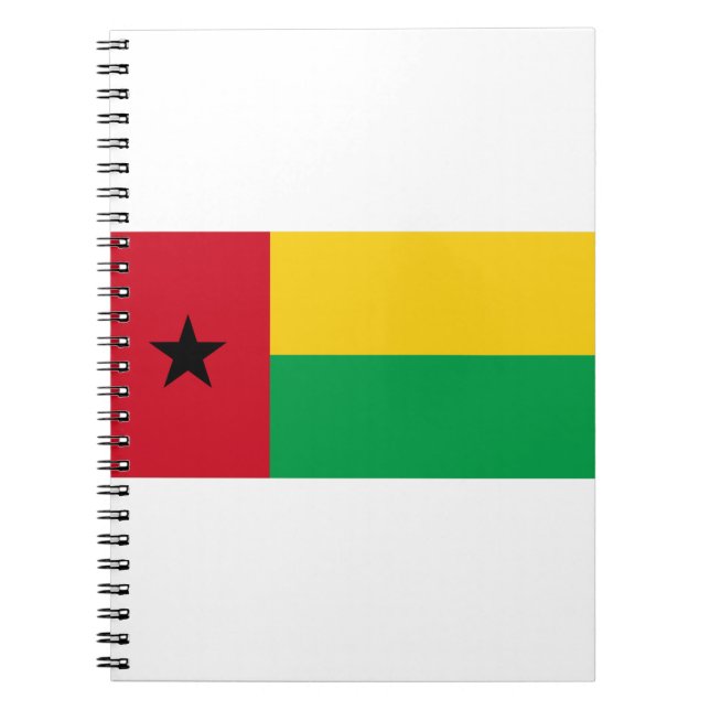 Guinea Bissau Flag Notebook (Front)