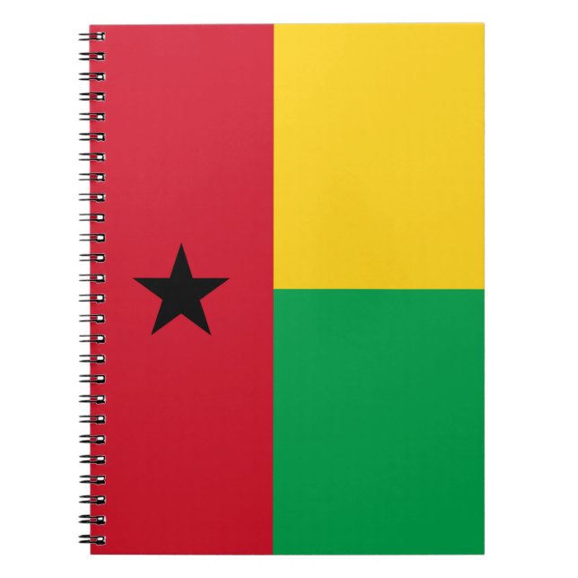 Guinea-Bissau flag Notebook (Front)