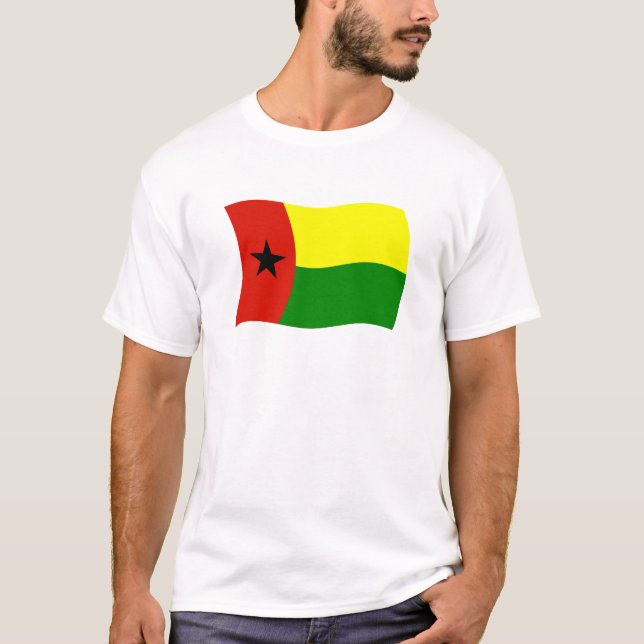 Guinea Bissau Flag Shirt (Front)