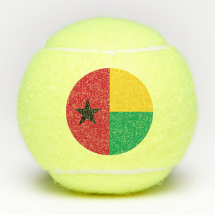 Guinea Bissau Flag Tennis Balls