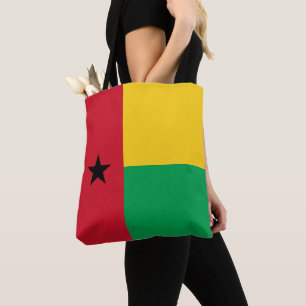 Guinea-Bissau flag Tote Bag
