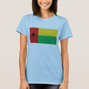 Guinea-Bissau Flag x Map T-Shirt