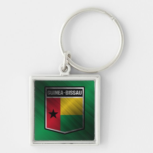 Guinea-Bissau Key Ring (Front)