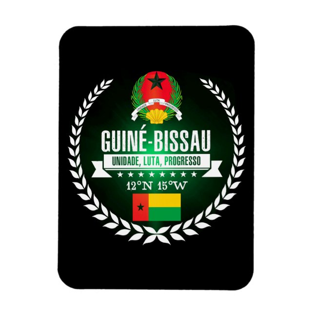Guinea-Bissau Magnet (Vertical)