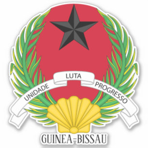 Guinea-Bissau National Emblem Patriotic