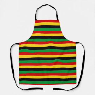 Guinea Bissau Sao Tome Principe flag stripes count Apron