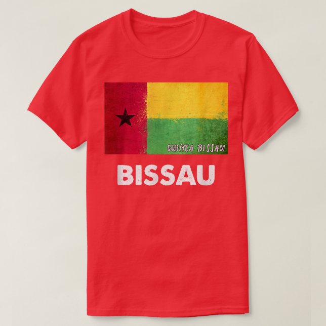 Guinea-Bissau  T-Shirt (Design Front)