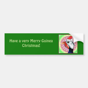 Guinea Christmas! Bumper Sticker