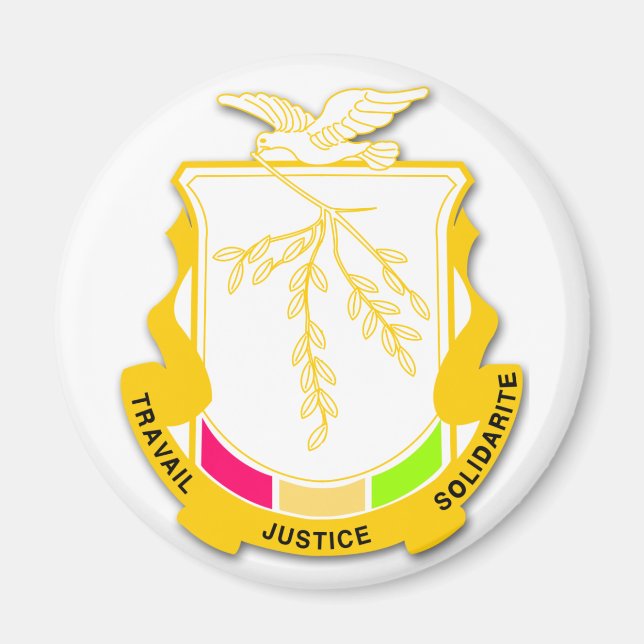Guinea Coat of arms GN Magnet (Front)