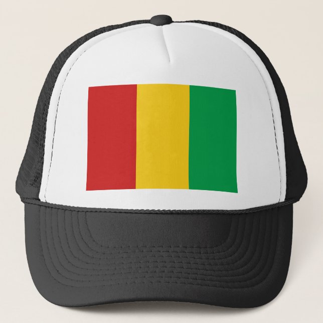 Guinea-Conakry Flag Hat (Front)
