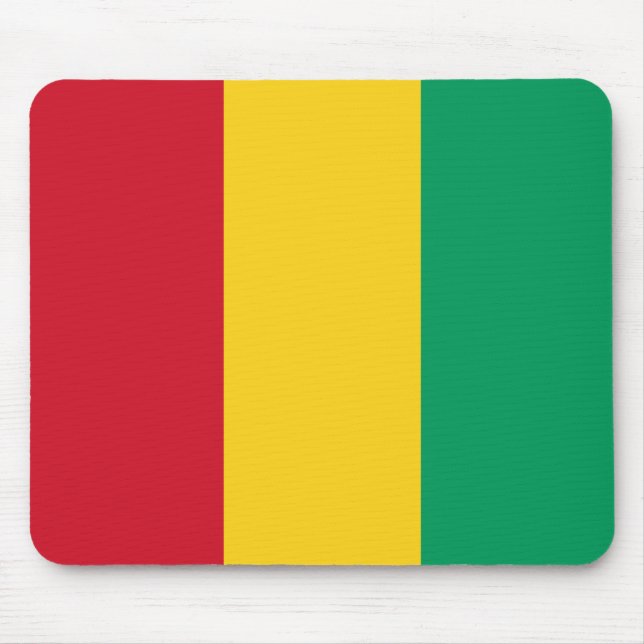 Guinea-Conakry Flag Mousepad (Front)