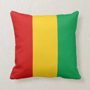 Guinea-Conakry Flag x Flag Pillow