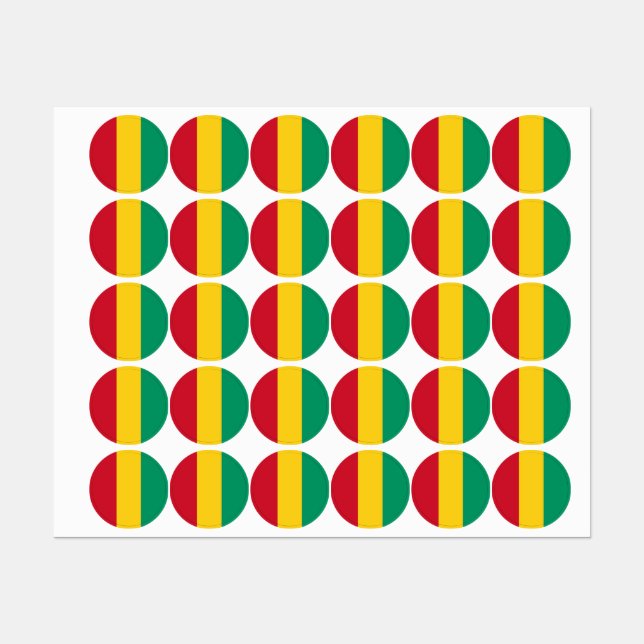 Guinea flag (Sheet)