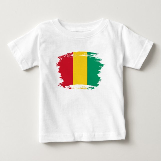 Guinea flag baby T-Shirt (Front)