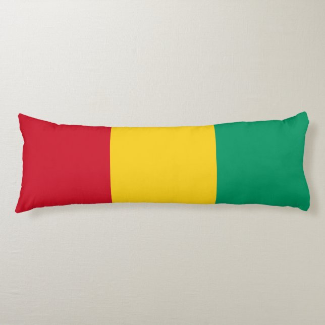 Guinea Flag Body Cushion (Front)