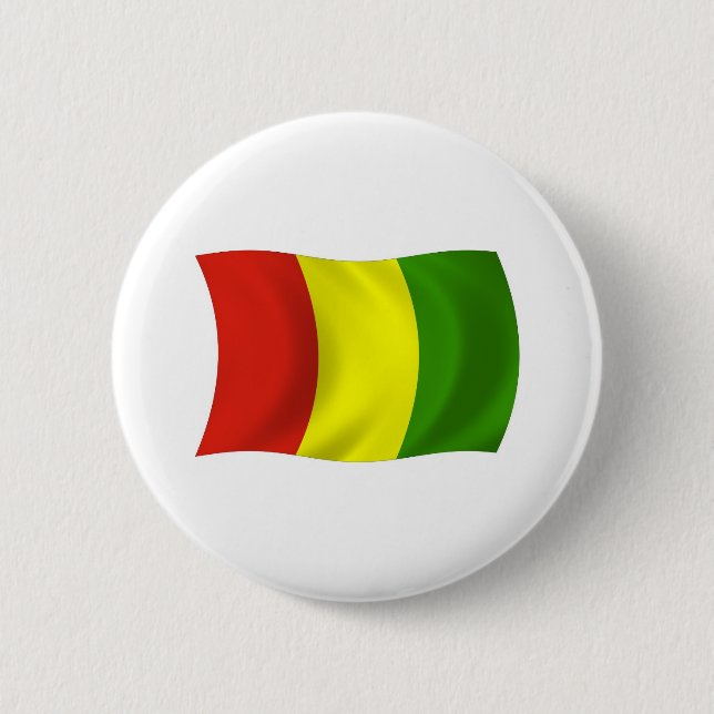 Guinea Flag Button (Front)