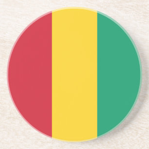 Guinea Flag Coaster