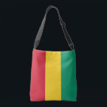 Guinea Flag Crossbody Bag<br><div class="desc">Search "wowsmiley" for more products like this one.</div>