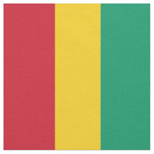 Guinea flag fabric