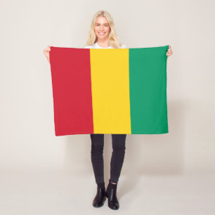 Guinea Flag Fleece Blanket