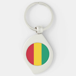 Guinea Flag Key Ring