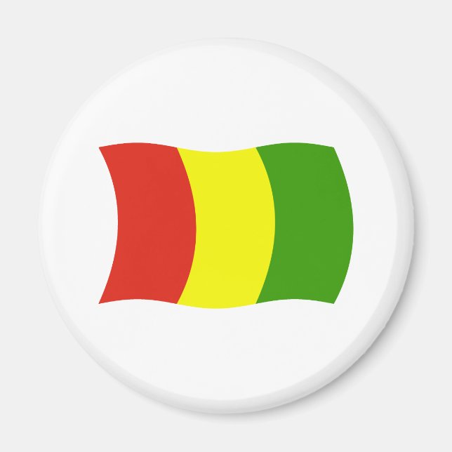 Guinea Flag Magnet (Front)