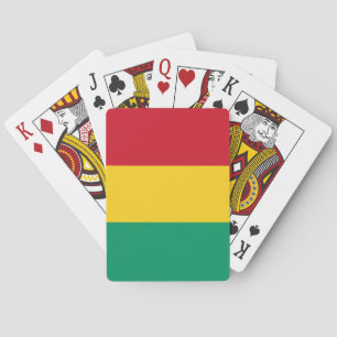 Guinea Flag Playing Cards
