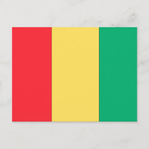 Guinea Flag Postcard