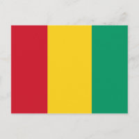 Guinea Flag Postcard