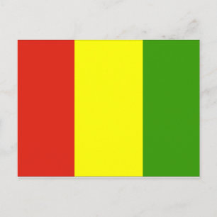 Guinea Flag Postcard