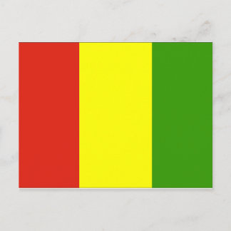 Guinea Flag Postcard