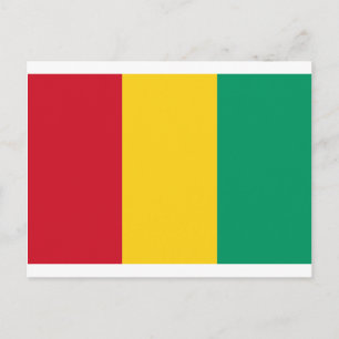 Guinea Flag Postcard
