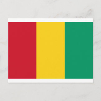 Guinea Flag Postcard