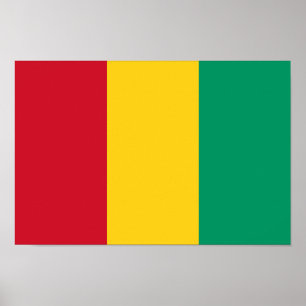 Guinea Flag Poster