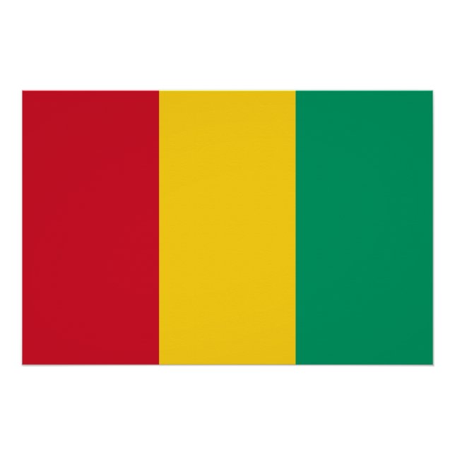 Guinea Flag Poster (Front)