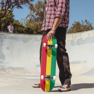 Guinea flag skateboard