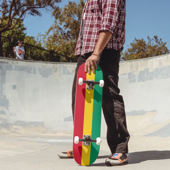 Guinea flag skateboard (Outdoor 2)