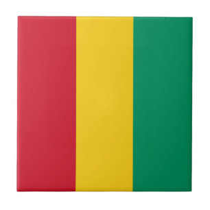 Guinea flag tile