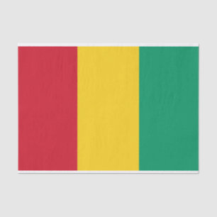 Guinea Flag Tissue Paper