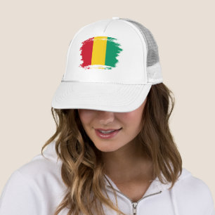 Guinea flag trucker hat